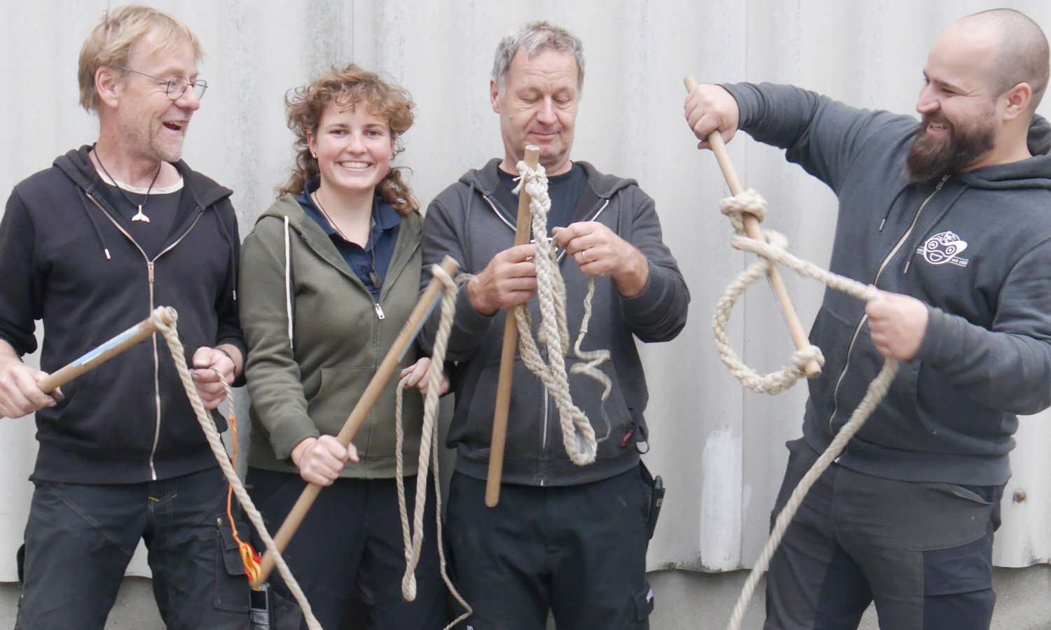 Geisselverkauf in der Werkstatt