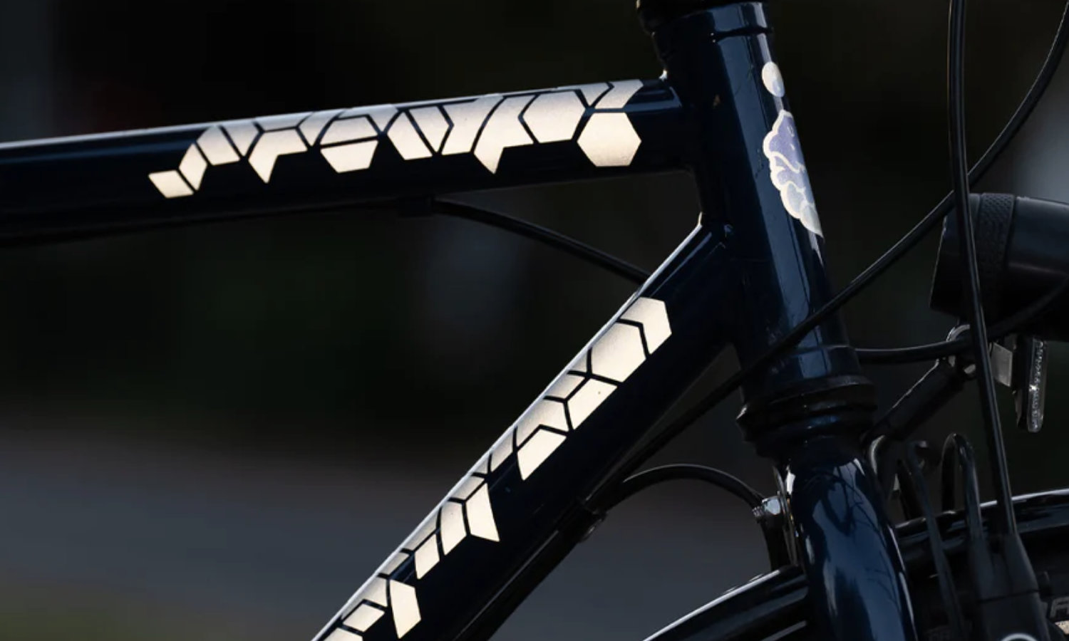 gesehen werden: Coole refektierende Sticker