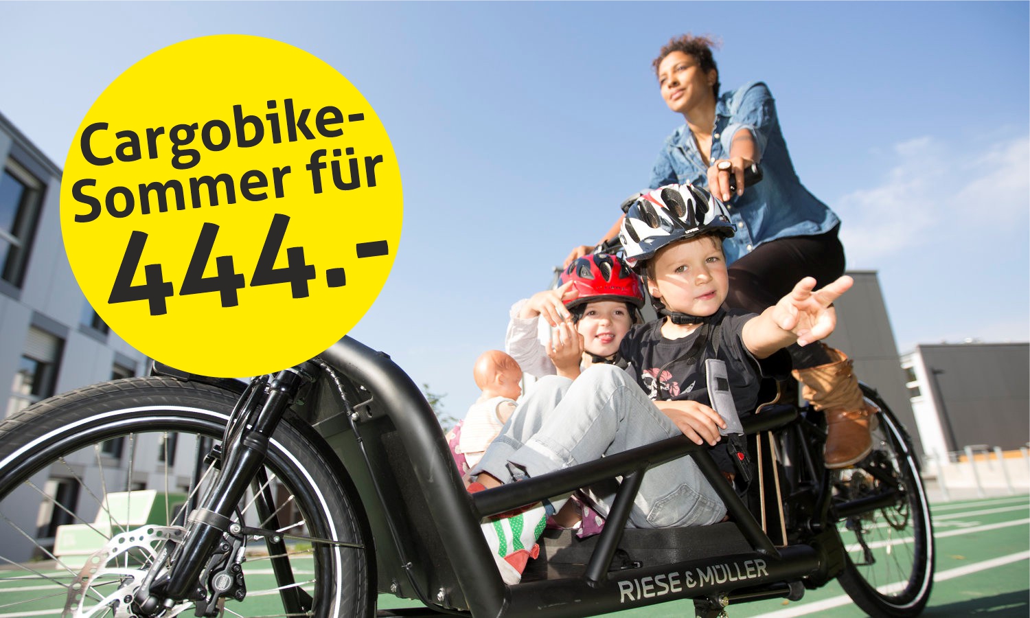 Cargobike Sommer für 444.-