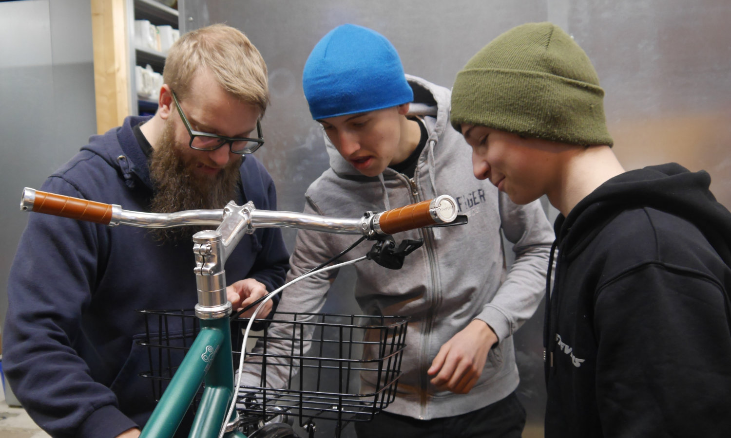 unsere Lernenden designen Velos
