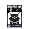 Reflective Sticker Reflective.Berlin Eule Schwarz