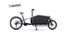 Testvelo Cube Cargo Hybrid 500, flashgrey'n'black, onesize