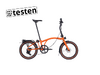 Testvelo Brompton G-Line Adventure Orange: Medium