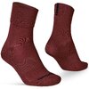 GripGrab Lightweight SL Regular Cut Summer Socks DarkRed, L-(44-47)